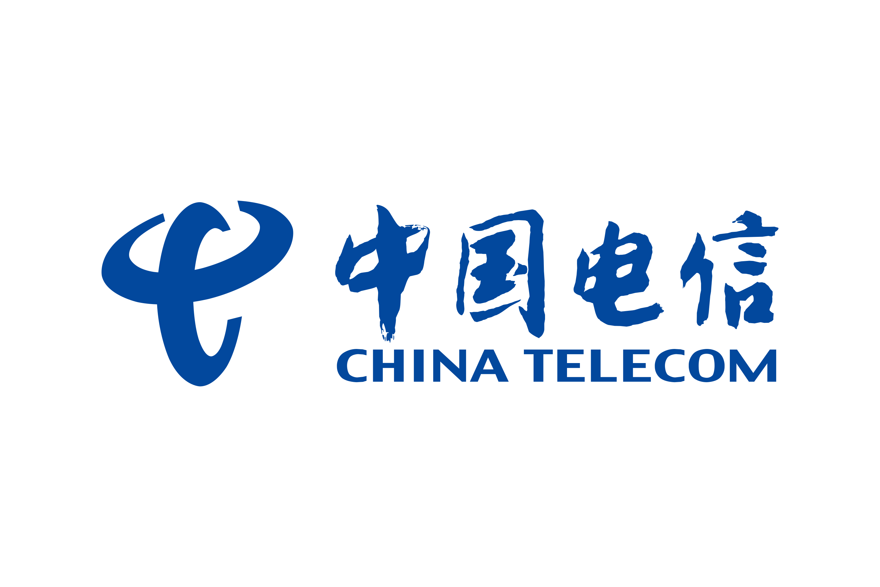 中国电信 Logo